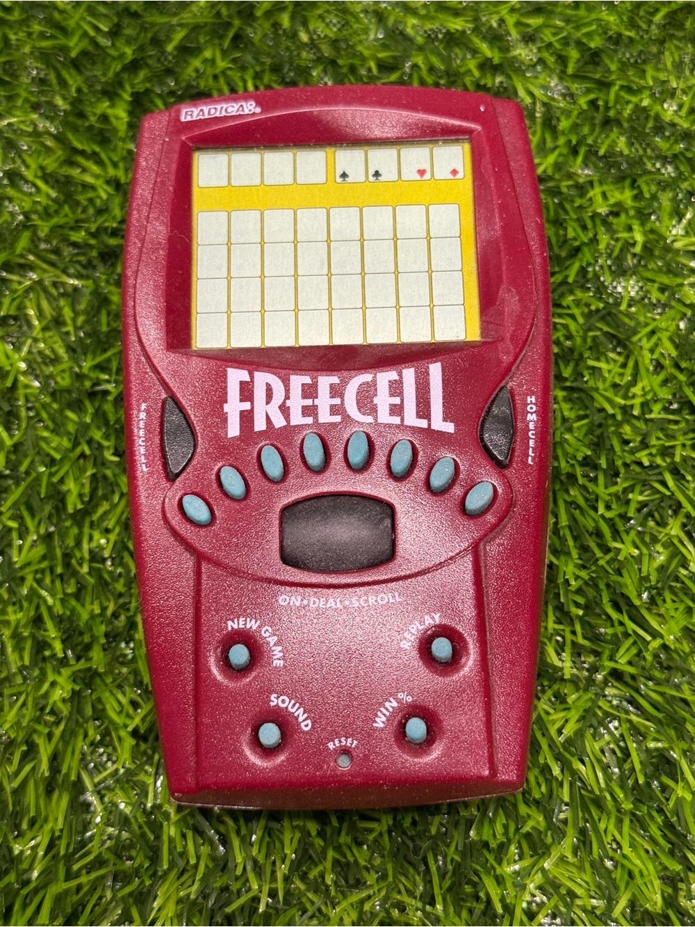 Radica FreeCell Handheld Electronic Game Vintage